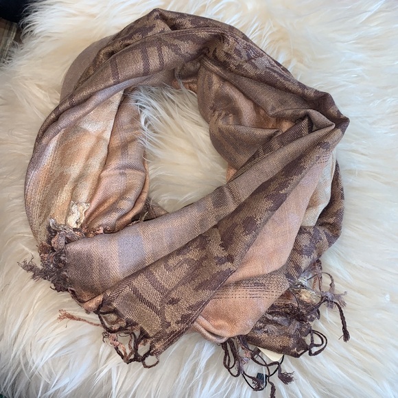Earth tones scarf NWT - Picture 3 of 7
